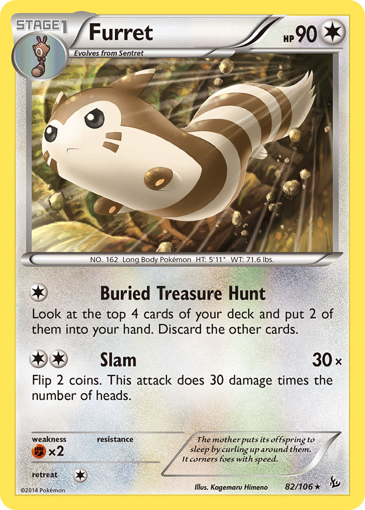 Furret (82/106) [XY: Flashfire] | Good Games Cannington