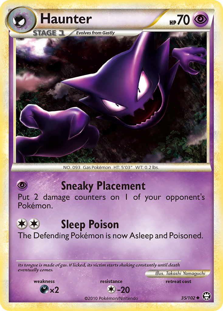 Haunter (35/102) [HeartGold & SoulSilver: Triumphant] | Good Games Cannington