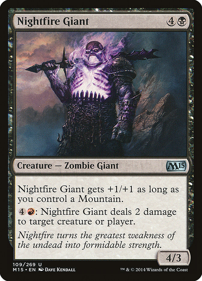 Nightfire Giant [Magic 2015] | Good Games Cannington