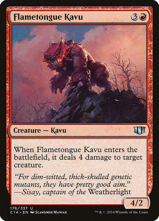 Flametongue Kavu [Commander 2014] | Good Games Cannington