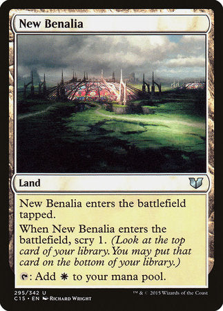New Benalia [Commander 2015] | Good Games Cannington