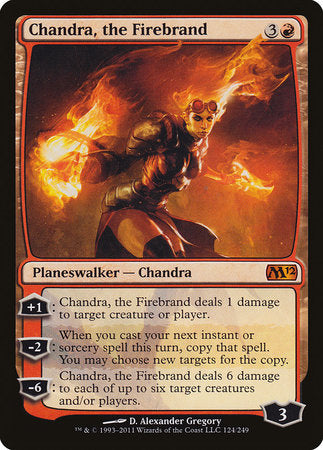Chandra, the Firebrand [Magic 2012] | Good Games Cannington