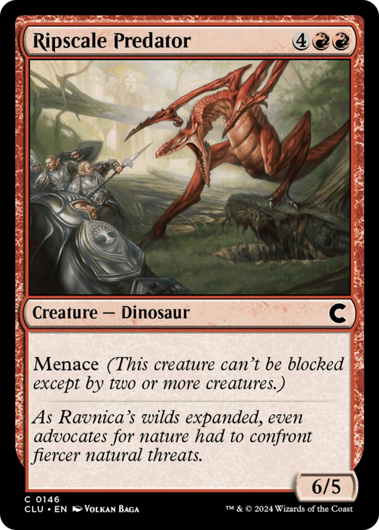 Ripscale Predator [Ravnica: Clue Edition] | Good Games Cannington