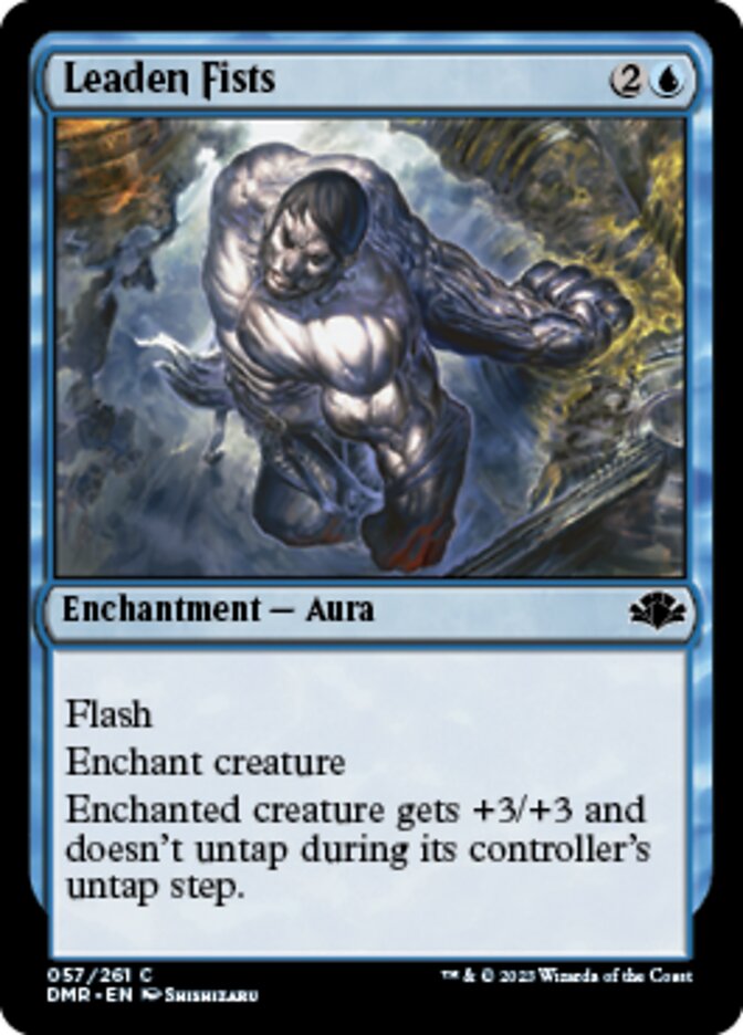 Leaden Fists [Dominaria Remastered] | Good Games Cannington