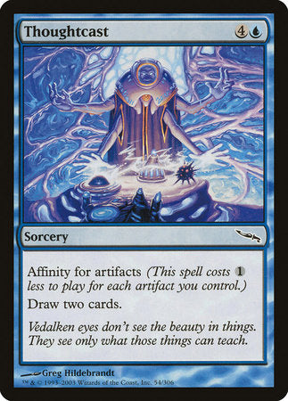 Thoughtcast [Mirrodin] | Good Games Cannington