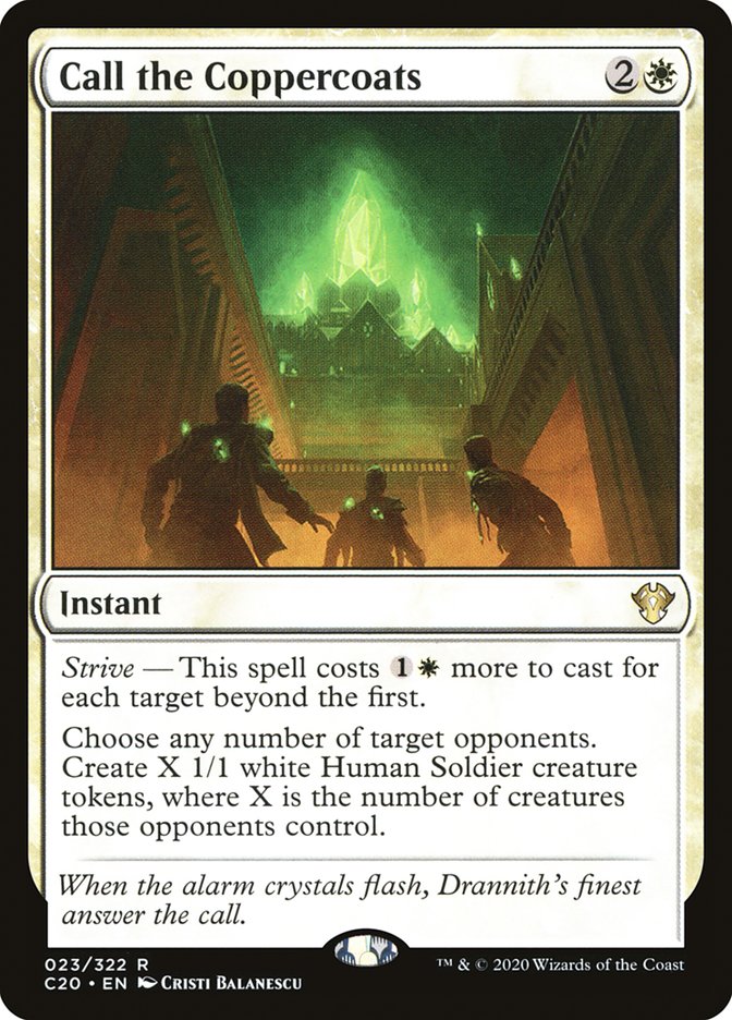 Call the Coppercoats [Commander 2020] | Good Games Cannington