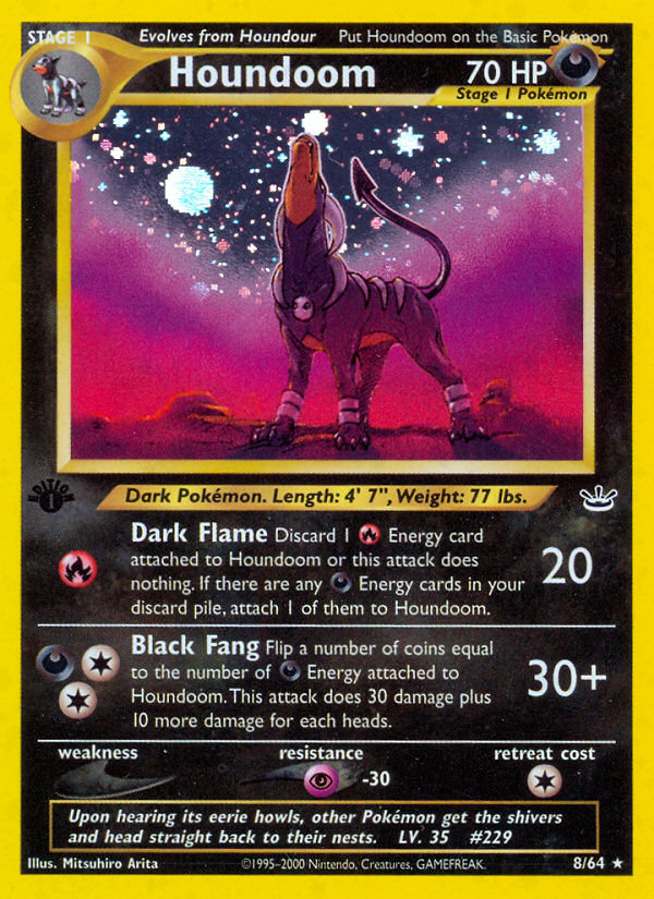 Houndoom (8/64) [Neo Revelation 1st Edition] | Good Games Cannington