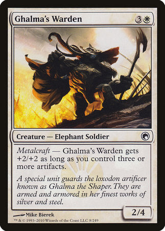 Ghalma's Warden [Scars of Mirrodin] | Good Games Cannington