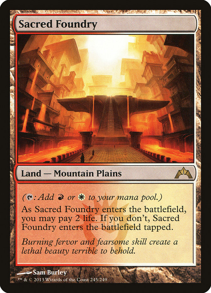 Sacred Foundry [Gatecrash] | Good Games Cannington