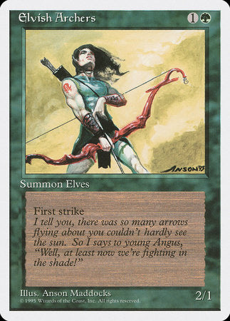 Elvish Archers [Fourth Edition] | Good Games Cannington