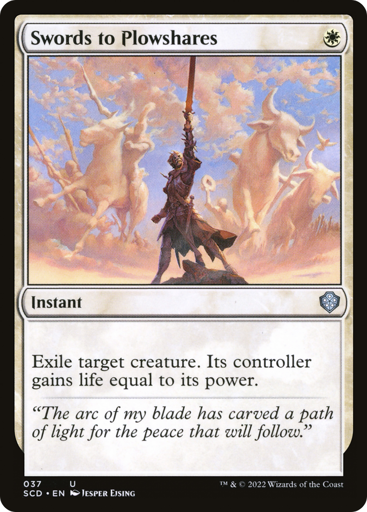 Swords to Plowshares [Starter Commander Decks] | Good Games Cannington
