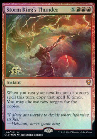 Storm King's Thunder [Commander Legends: Battle for Baldur's Gate Prerelease Promos] | Good Games Cannington