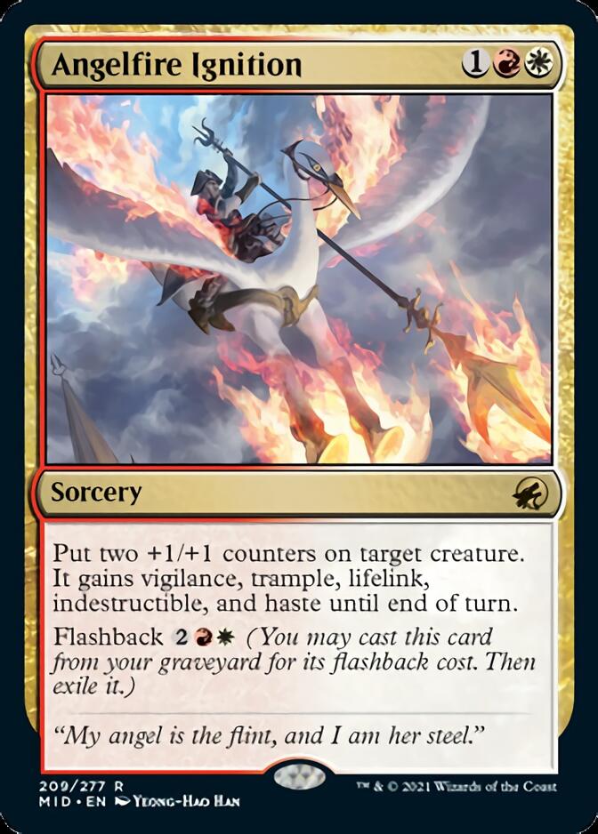 Angelfire Ignition [Innistrad: Midnight Hunt] | Good Games Cannington