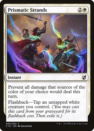 Prismatic Strands [Commander 2019] | Good Games Cannington