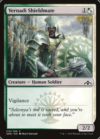 Vernadi Shieldmate [Guilds of Ravnica] | Good Games Cannington