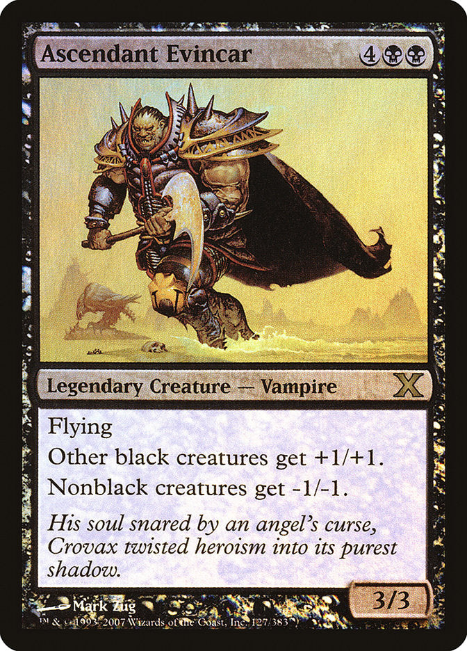 Ascendant Evincar (Premium Foil) [Tenth Edition] | Good Games Cannington