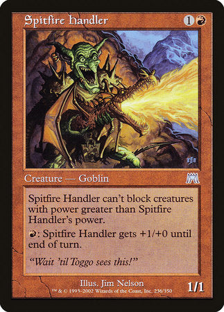 Spitfire Handler [Onslaught] | Good Games Cannington