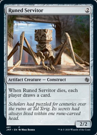 Runed Servitor [Jumpstart] | Good Games Cannington