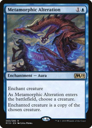 Metamorphic Alteration [Core Set 2019] | Good Games Cannington