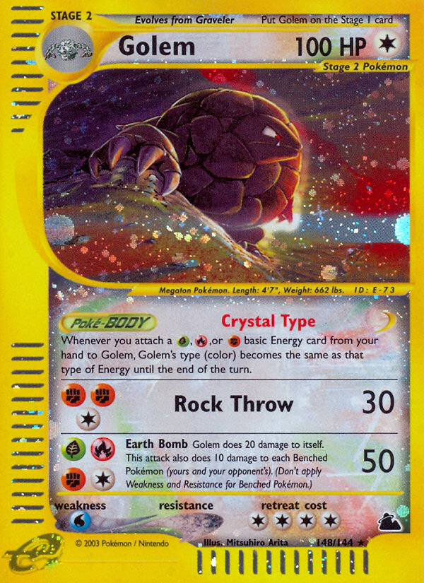Golem (148/144) [Skyridge] | Good Games Cannington
