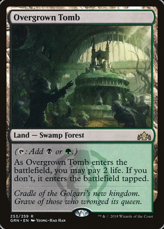 Overgrown Tomb [Guilds of Ravnica] | Good Games Cannington