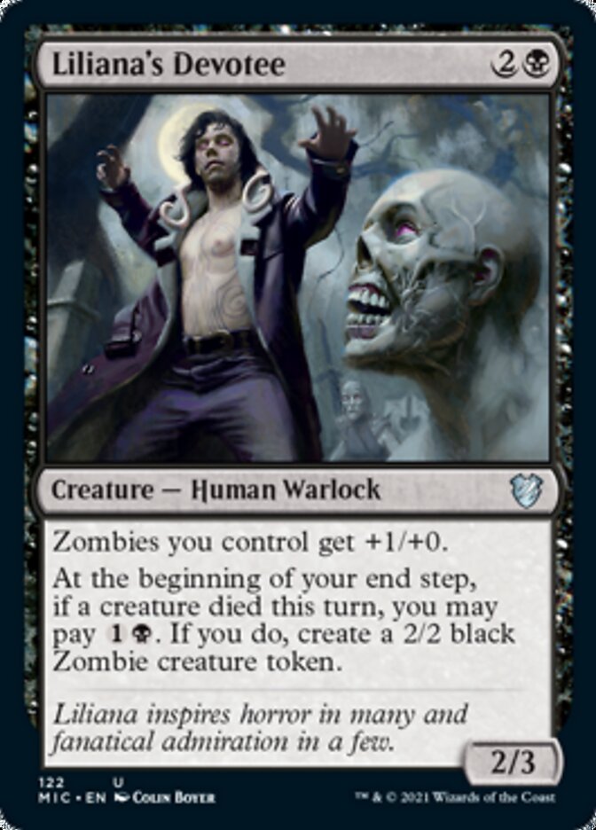 Liliana's Devotee [Innistrad: Midnight Hunt Commander] | Good Games Cannington