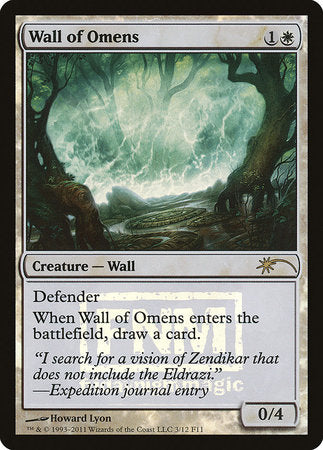 Wall of Omens [Friday Night Magic 2011] | Good Games Cannington