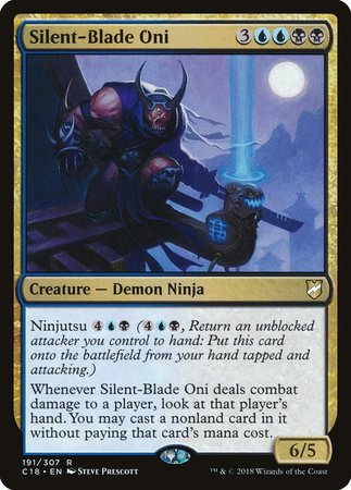 Silent-Blade Oni [Commander 2018] | Good Games Cannington