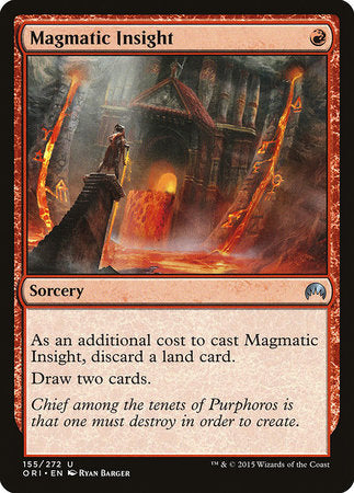 Magmatic Insight [Magic Origins] | Good Games Cannington