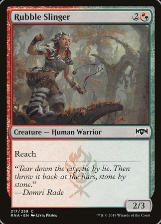 Rubble Slinger [Ravnica Allegiance] | Good Games Cannington