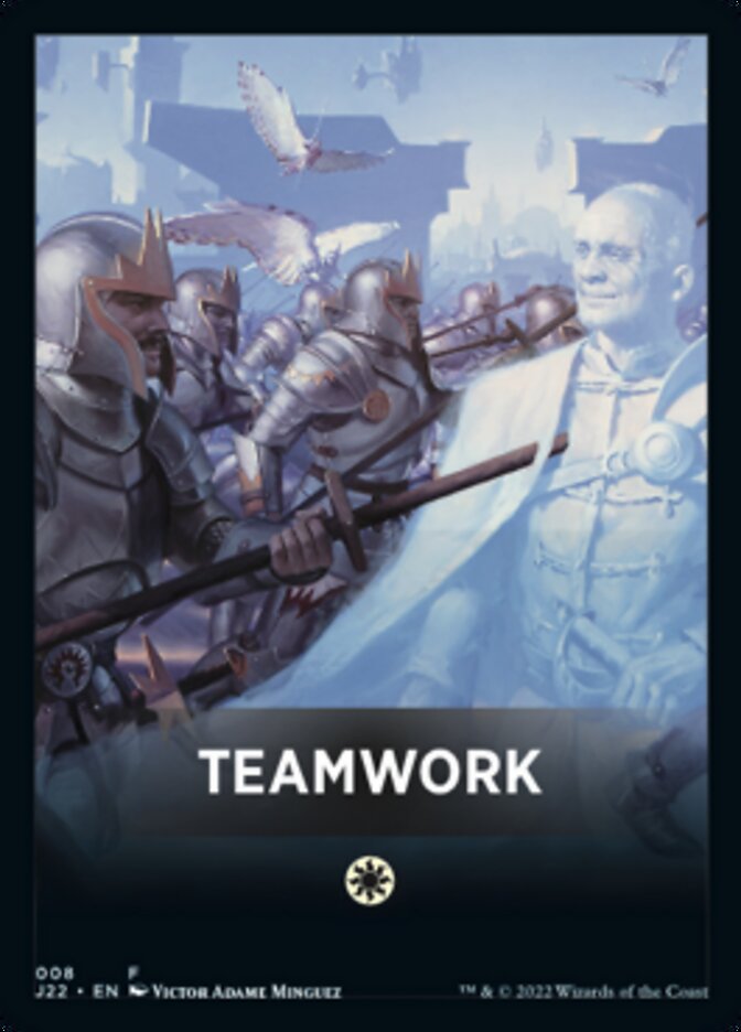 Teamwork Theme Card [Jumpstart 2022 Front Cards] | Good Games Cannington