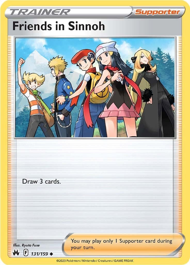 Friends in Sinnoh (131/159) [Sword & Shield: Crown Zenith] | Good Games Cannington