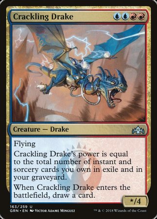 Crackling Drake [Guilds of Ravnica] | Good Games Cannington