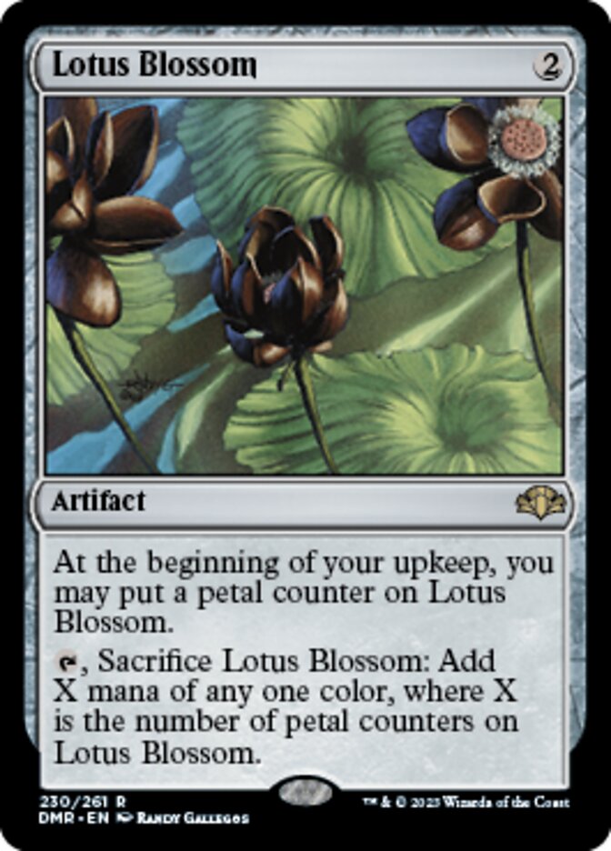 Lotus Blossom [Dominaria Remastered] | Good Games Cannington