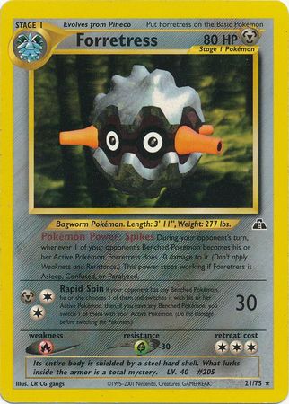 Forretress (21/75) [Neo Discovery Unlimited] | Good Games Cannington