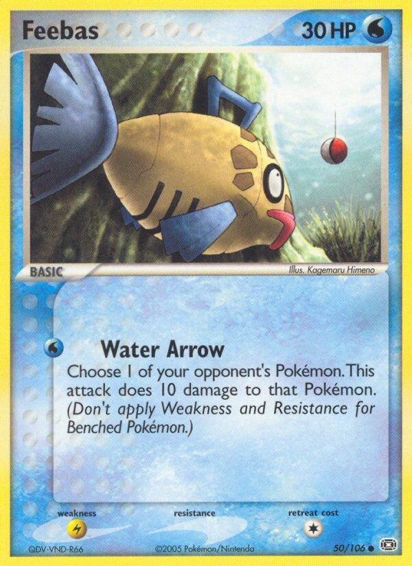 Feebas (50/106) [EX: Emerald] | Good Games Cannington