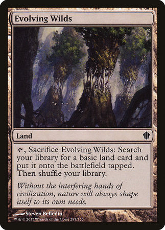 Evolving Wilds [Commander 2013] | Good Games Cannington