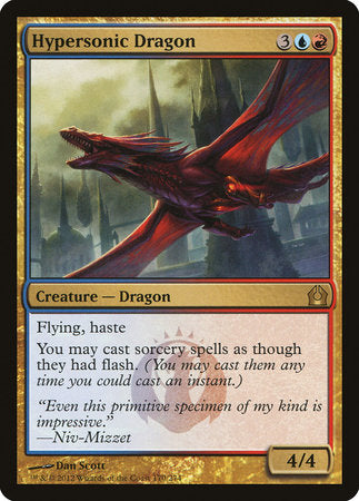 Hypersonic Dragon [Return to Ravnica] | Good Games Cannington