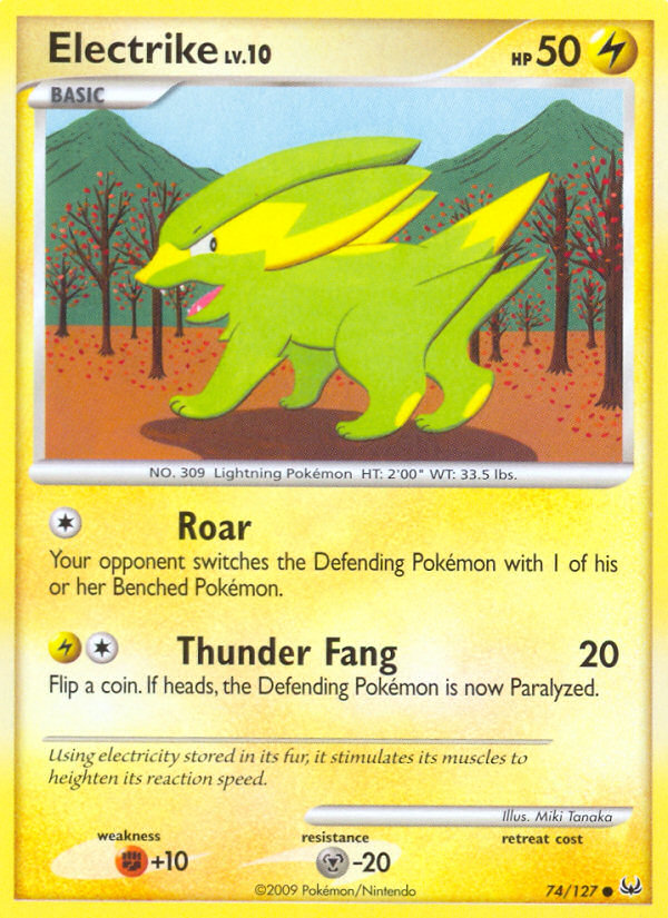 Electrike (74/127) [Platinum: Base Set] | Good Games Cannington