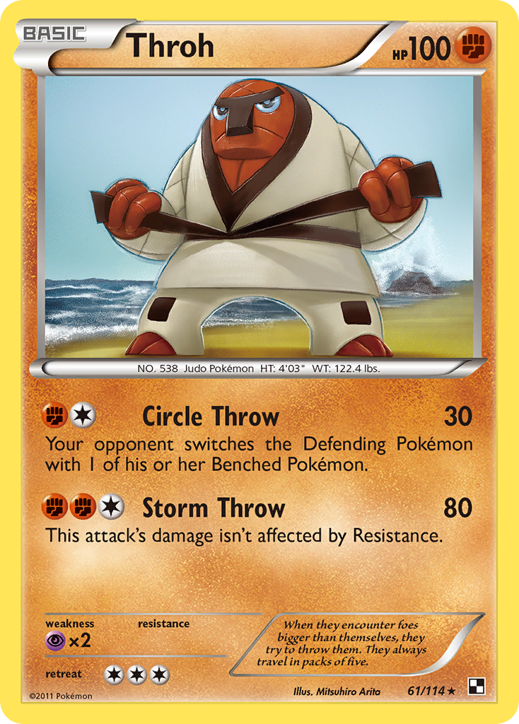 Throh (61/114) [Black & White: Base Set] | Good Games Cannington
