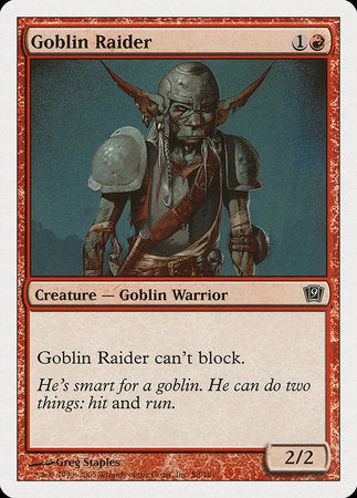Goblin Raider [Ninth Edition] | Good Games Cannington