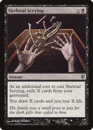 Skeletal Scrying [Conspiracy] | Good Games Cannington