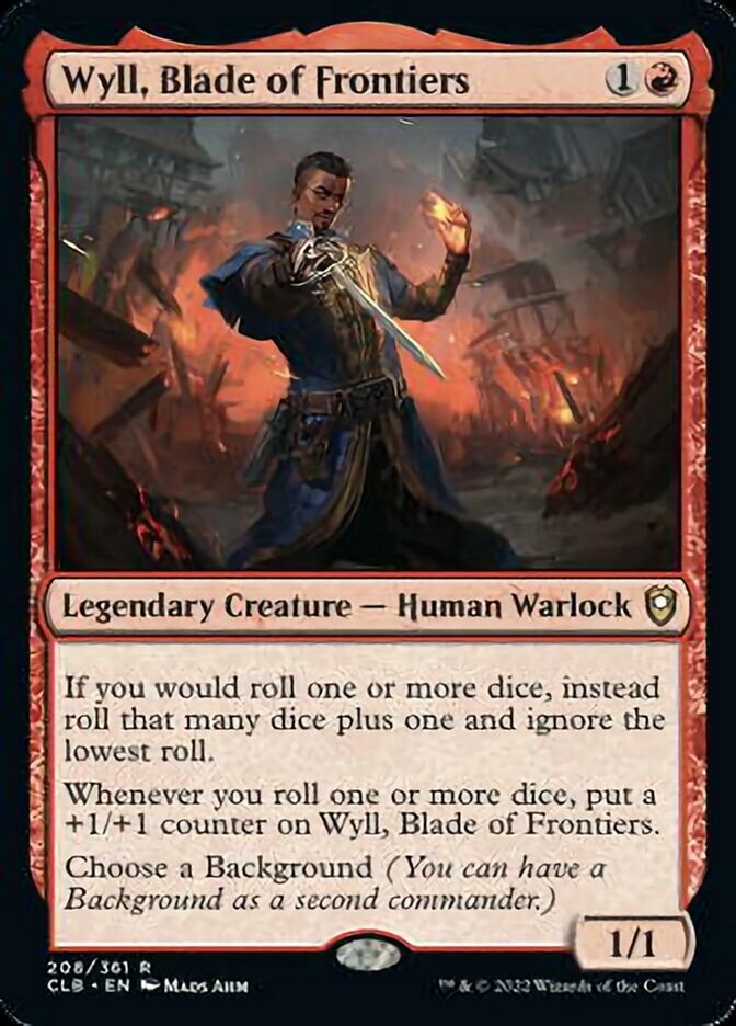 Wyll, Blade of Frontiers [Commander Legends: Battle for Baldur's Gate] | Good Games Cannington