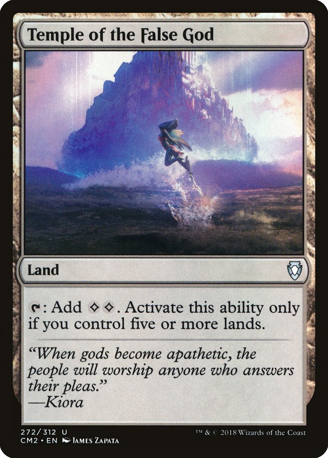 Temple of the False God (272/312) [Commander Anthology Volume II] | Good Games Cannington