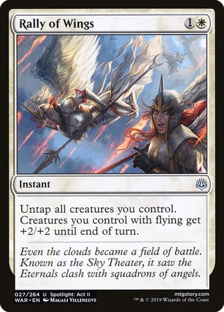 Rally of Wings [War of the Spark] | Good Games Cannington