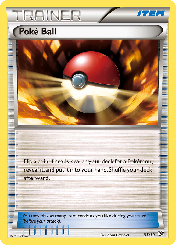 Poke Ball (35/39) [XY: Kalos Starter Set] | Good Games Cannington