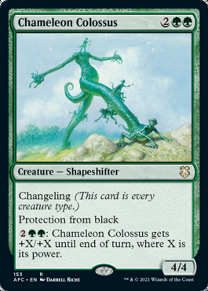Chameleon Colossus [Dungeons & Dragons: Adventures in the Forgotten Realms Commander] | Good Games Cannington