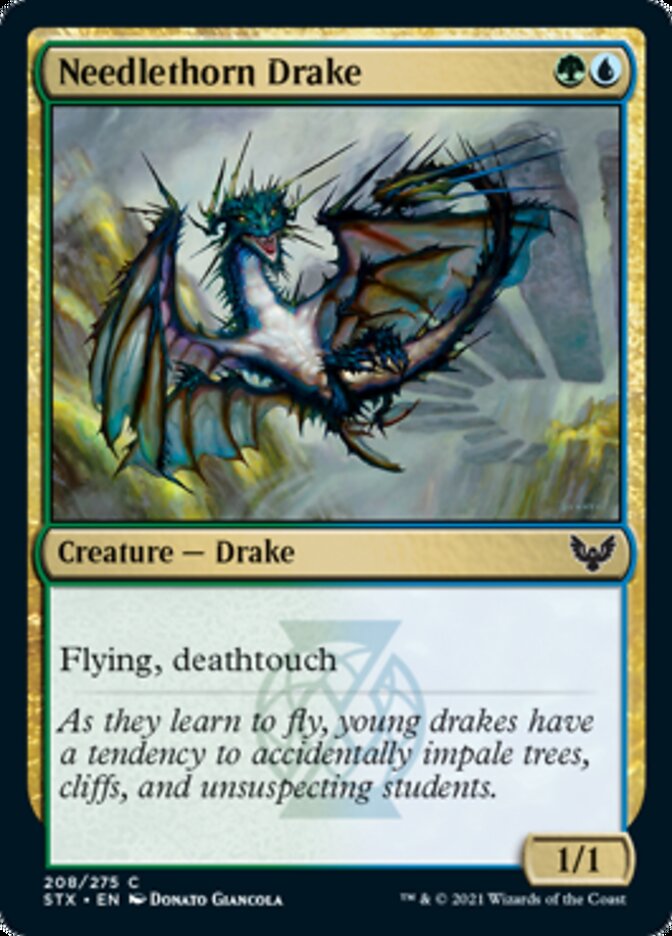 Needlethorn Drake [Strixhaven: School of Mages] | Good Games Cannington