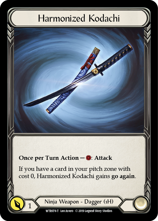 Harmonized Kodachi // Rhinar, Reckless Rampage [WTR078-T // WTR001-T] Alpha Print Normal | Good Games Cannington