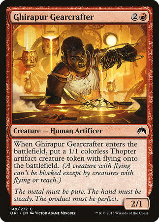 Ghirapur Gearcrafter [Magic Origins] | Good Games Cannington